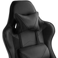 Poltrona da ufficio sportiva gamer chair nera 08_0000368