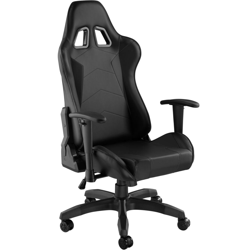 Poltrona da ufficio sportiva gamer chair nera 08_0000368