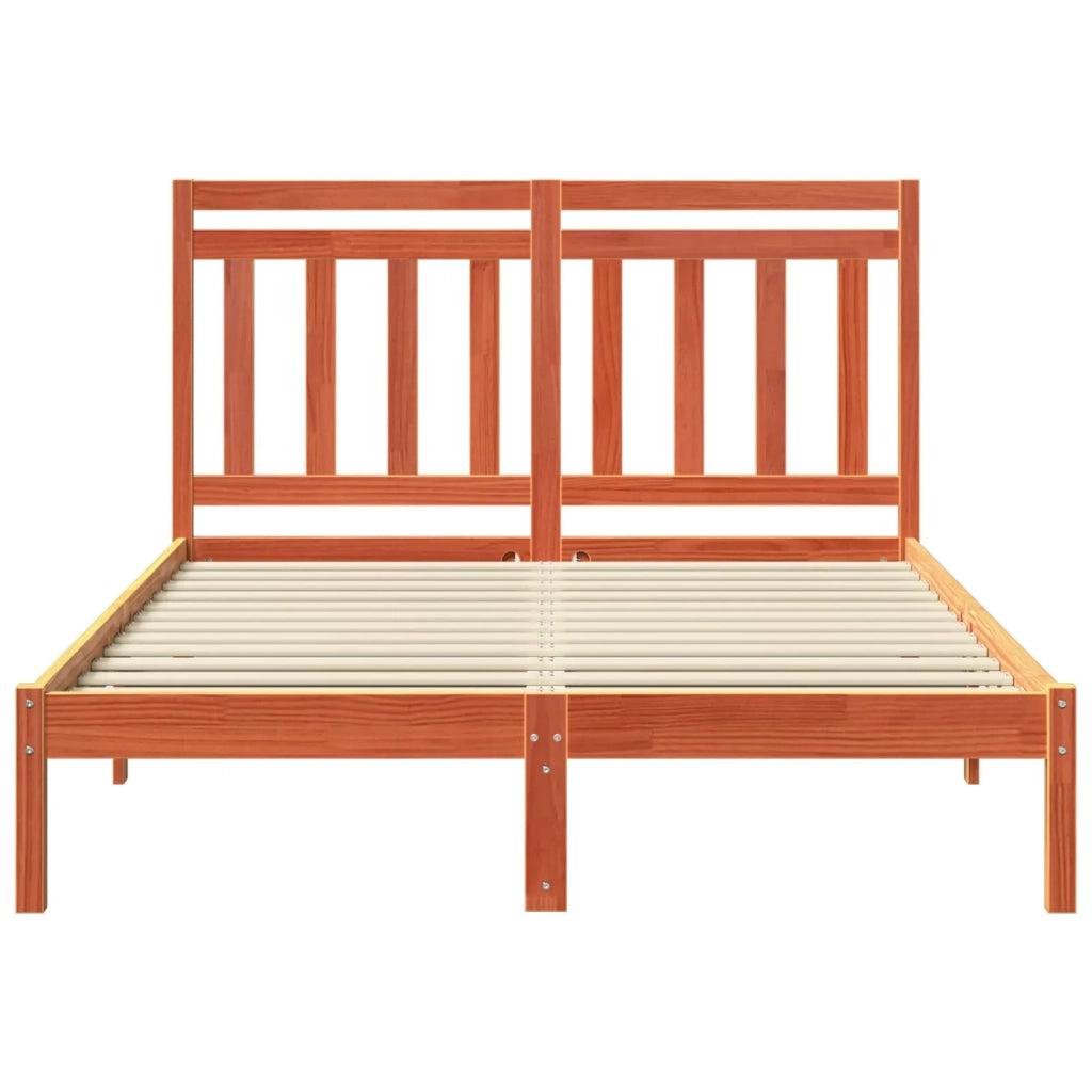 Struttura del letto Marrone cerato 205,5 x 165,5 x 100 cm 3418135
