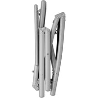 Lettino prendisole mobile da giardino nero/grigio 2208110