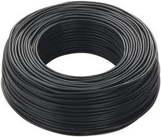 cavo elettrico unipolare sezione 2,5 nero cod:ferx.40326