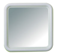 specchio silvia 50x50 cm bianco a.328* cod:ferx.40329