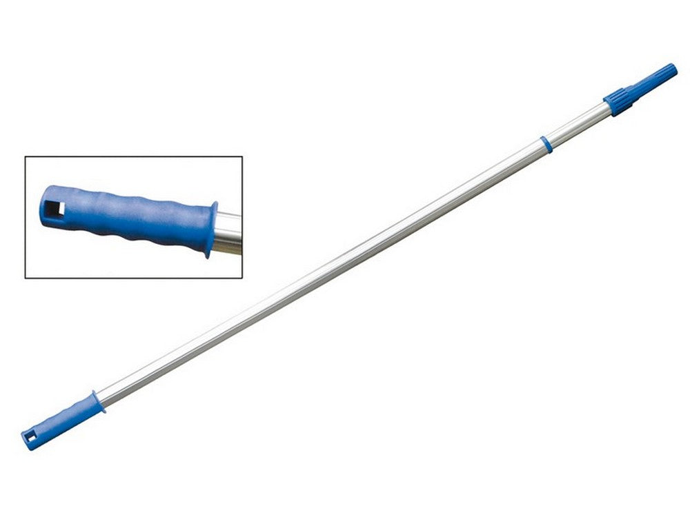 prolunga per rulli in alluminio completa di cono svitabile mt. 3 cod:ferx.vit20763