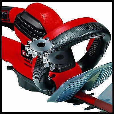 Einhell 3403330 GE-EH 6560 Tagliasiepi Elettrico 650W lama 60cm 3000 tagli-min impugnatura posteriore girevole colore Rosso