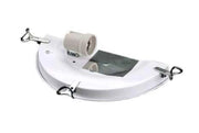 PLAFONIERA APPLIQUE DA 30CM CON DESIGN A QUADRI IN COLORE BIANCO