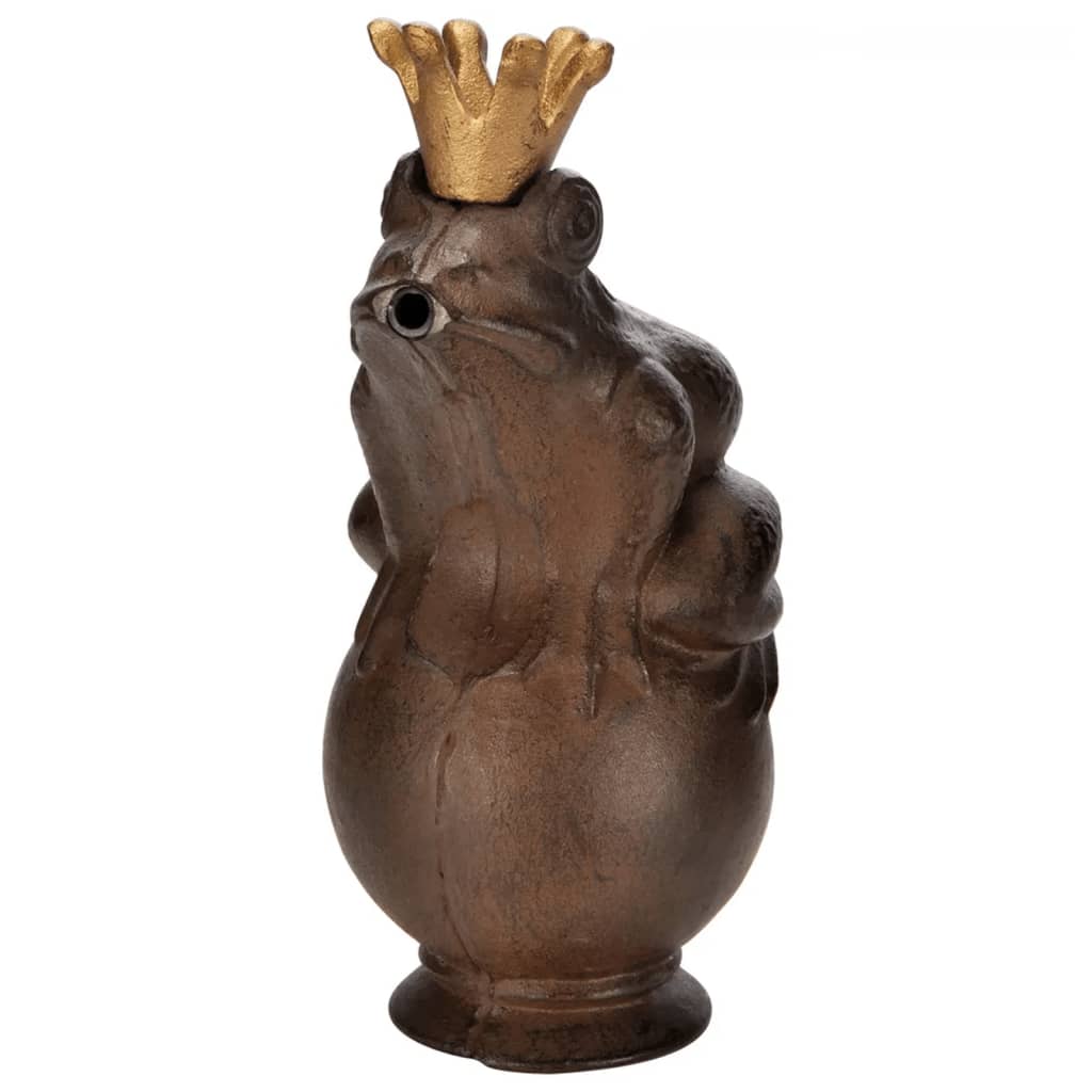 HI Fontana da Giardino in Metallo Re Ranocco Marrone 429172