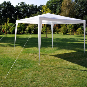 HI Gazebo 3x3 m Bianco 423950