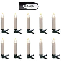 HI Mini Candele a LED a Batteria con Telecomando 10 pz cod mxl 40932