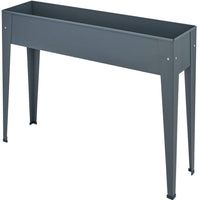 Orto da terra erbe aromatiche, verdura, frutta o fiori piante da arredo 98,5 cm grigio antracite 08_0000309