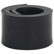 Bordo in Gomma per Spazzaneve Nero 80x8x1 cm