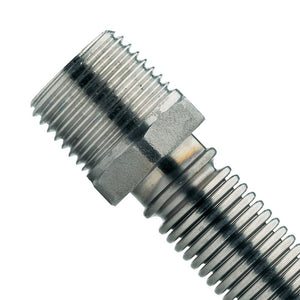 Flessibile per acqua in acciaio estensibile mf aisi 316