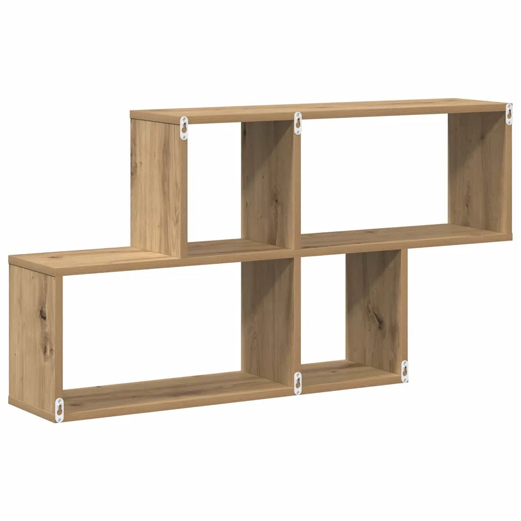 Scaffale da parete | Ripiano a parete | Mensola a parete con lo scaffale Marrone Legno multistrato