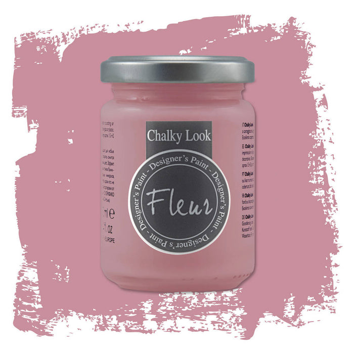 Fleur Pittura Chalky Look Colore Opaco Gessoso Shabby Legno Metallo Pareti Pelle Formato: 330 ml, Colore: Elegant Rose