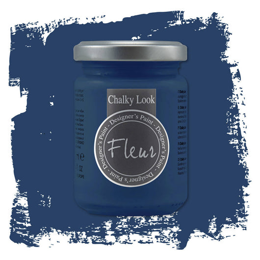 Fleur Pittura Chalky Look Colore Opaco Gessoso Shabby Legno Metallo Pareti Pelle Colore: Trendsetter Blue, Formato: 130 ml