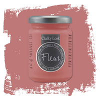 Fleur Pittura Chalky Look Colore Opaco Gessoso Shabby Legno Metallo Pareti Pelle Formato: 130 ml, Colore: Amelie