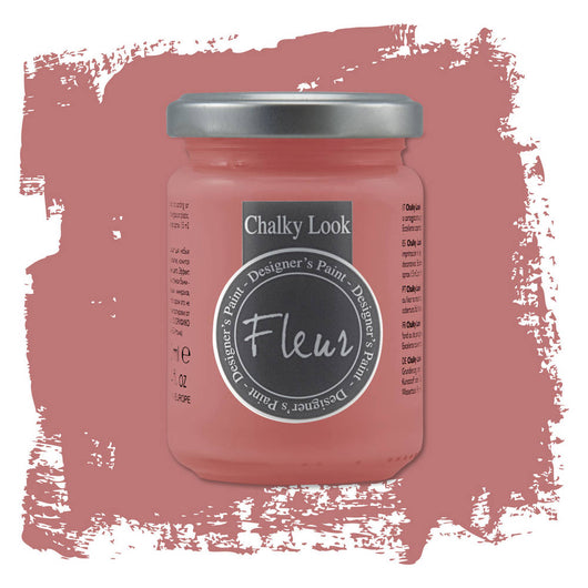 Fleur Pittura Chalky Look Colore Opaco Gessoso Shabby Legno Metallo Pareti Pelle Formato: 130 ml, Colore: Amelie
