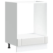 Pensile da cucina | Armadio Forno Lucca Bianco in Legno Multistrato