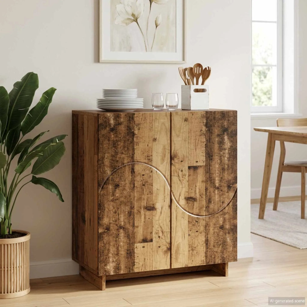 Credenza Legno antico 67 x 34,5 x 75 cm Legno ingegnerizzato 8011538
