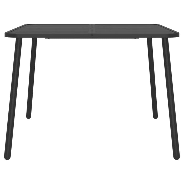 Set da Pranzo da Giardino 5 pz in Acciaio Antracite 3187989