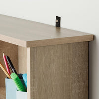 Mobile scaffale libreria porta CD/DVD 136,5 cm marrone 08_0000232