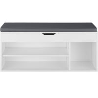 Scarpiera con cuscino seduta 104 cm bianco 08_0000259