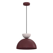 Lampada sospesa Nevis 1xE27 bordo cashmere 29 cm