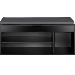 Scarpiera con cuscino seduta 104 cm nero 08_0000260