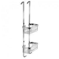 Mensola doccia agganciabile 2 ripiani