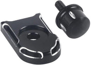 Montaggio per sella motociclistica in alluminio - Fissaggio sella - Attacco di montaggio - Viti a spillo con stopper - Universale - Duraturo e facile da utilizzare - Fissaggio motociclistico