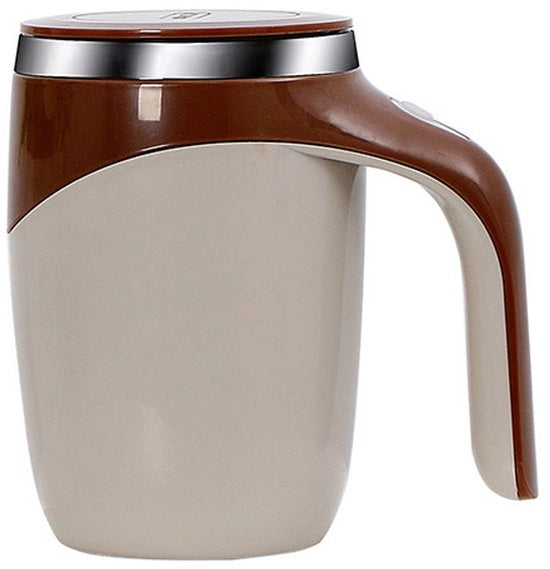 Moka autorefrigerante, tazza elettrica automatica magnetica caricabile con agitatore rotante, adatta per ufficio/cucina/viaggio/uso domestico, caffè/tè/cioccolata calda/milks - moka 380 ml
