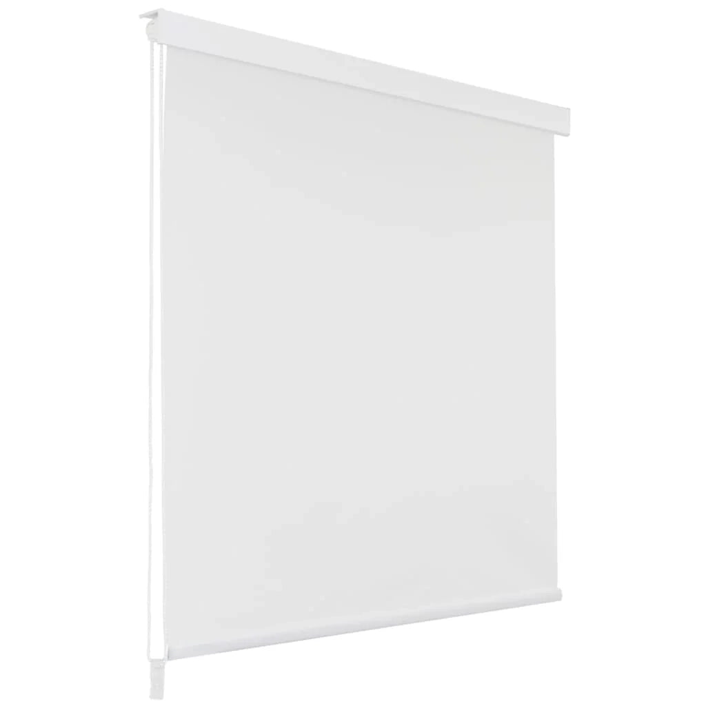 Tenda a rullo per doccia 120 x 240 cm bianca 02_0005619