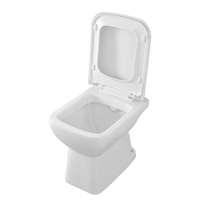Coppia wc e bidet con scarico a parete e copriwc originale Ginevra