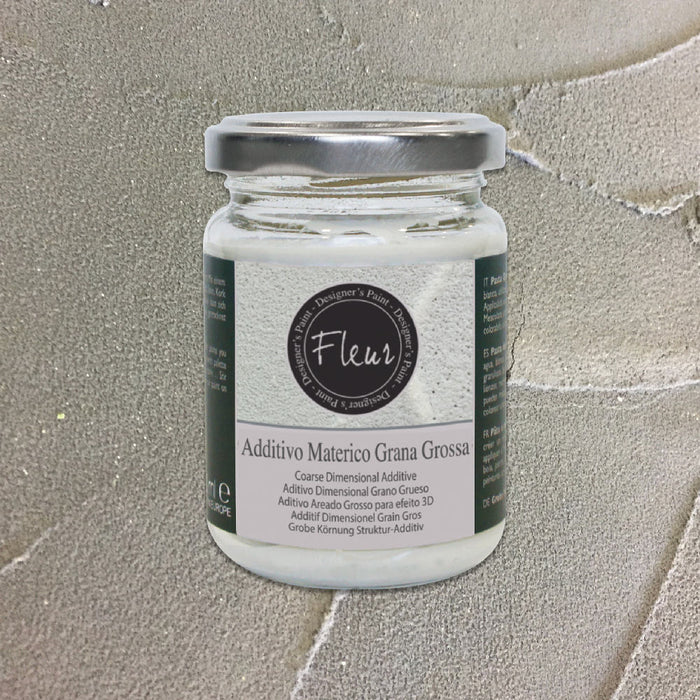 Additivo Materico in Polvere Fleur a Grana Grossa per Volume Rilievo Pittura