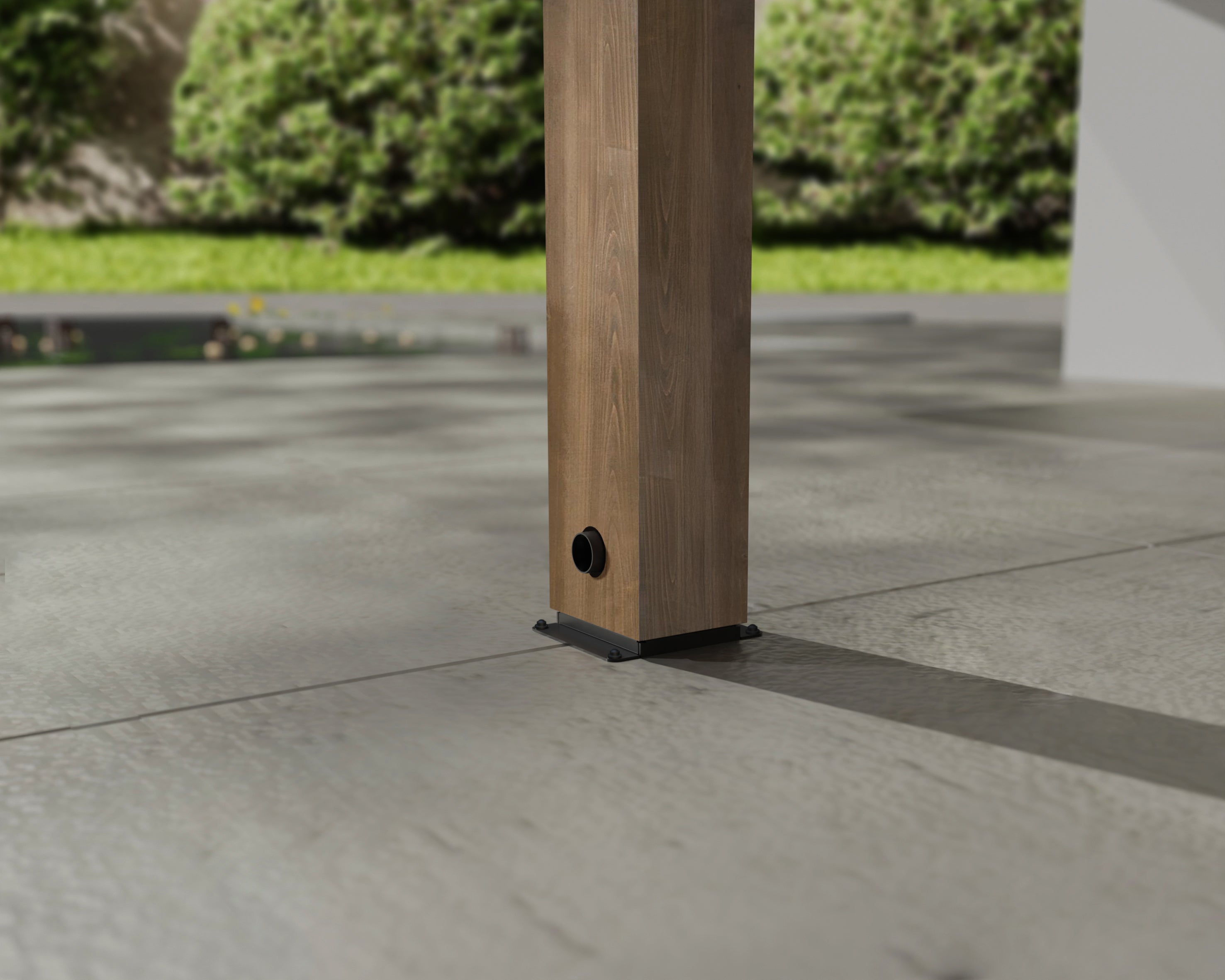 Pergola Helsinki 3X10 m Pergola in legno di cedro