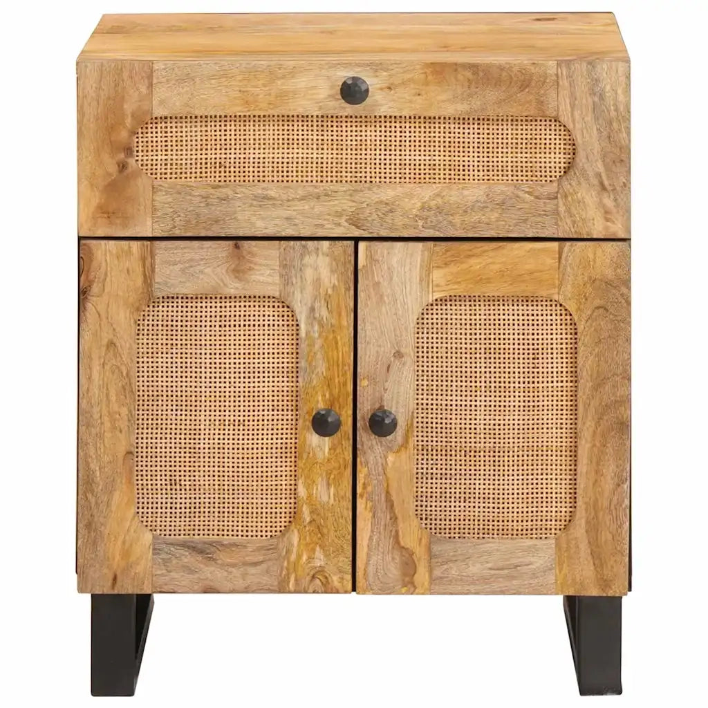 Armadio da Notte con cassetto Naturale 50 x 33 x 60 cm 4018055