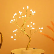 Verlichtazione a LED per albero di Natale con filo di rame (Parelboomverlichting 36 LED's Luce calda bianca)