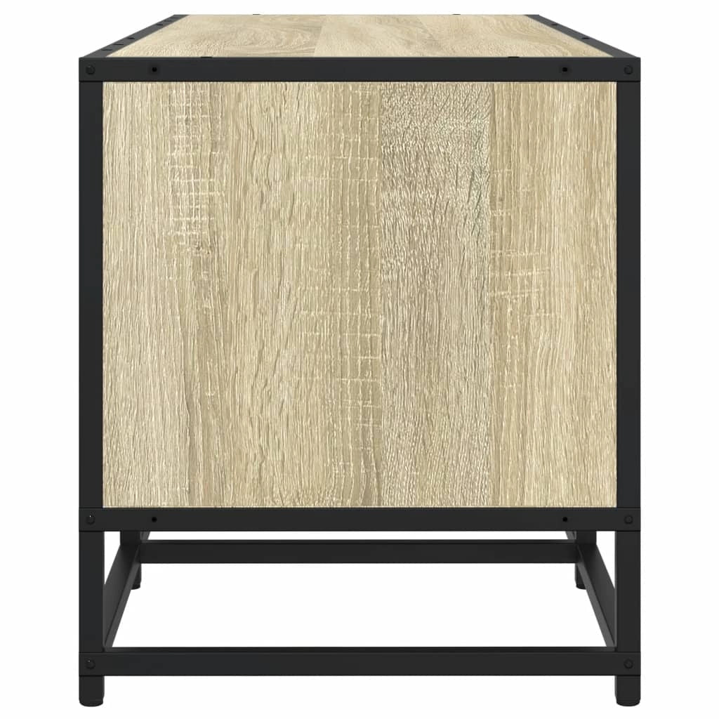 Mobile TV multimediale mensola TV credenza mobile TV sala da pranzo soggiorno camera da letto rovere Sonoma 180 x 35 x 41 cm legno ingegnerizzato marrone 02_0027512