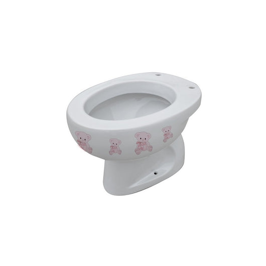 Vaso infanzia serie orsetta scarico a muro