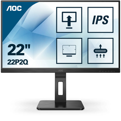 Aoc p2 22p2q led display 54,6 cm (21.5") 1920 x 1080 pixel full hd nero