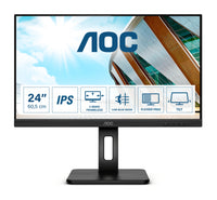 Aoc p2 q24p2q led display 60,5 cm (23.8") 2560 x 1440 pixel quad hd nero