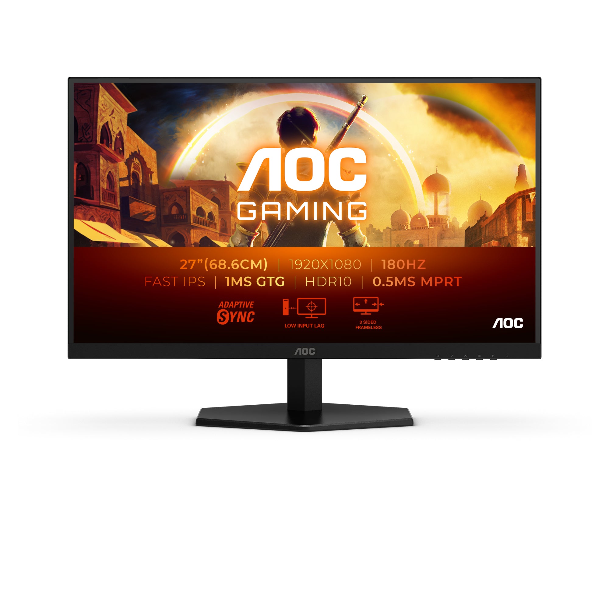 Aoc g4 27g42e monitor pc 68,6 cm (27") 1920 x 1080 pixel full hd lcd nero