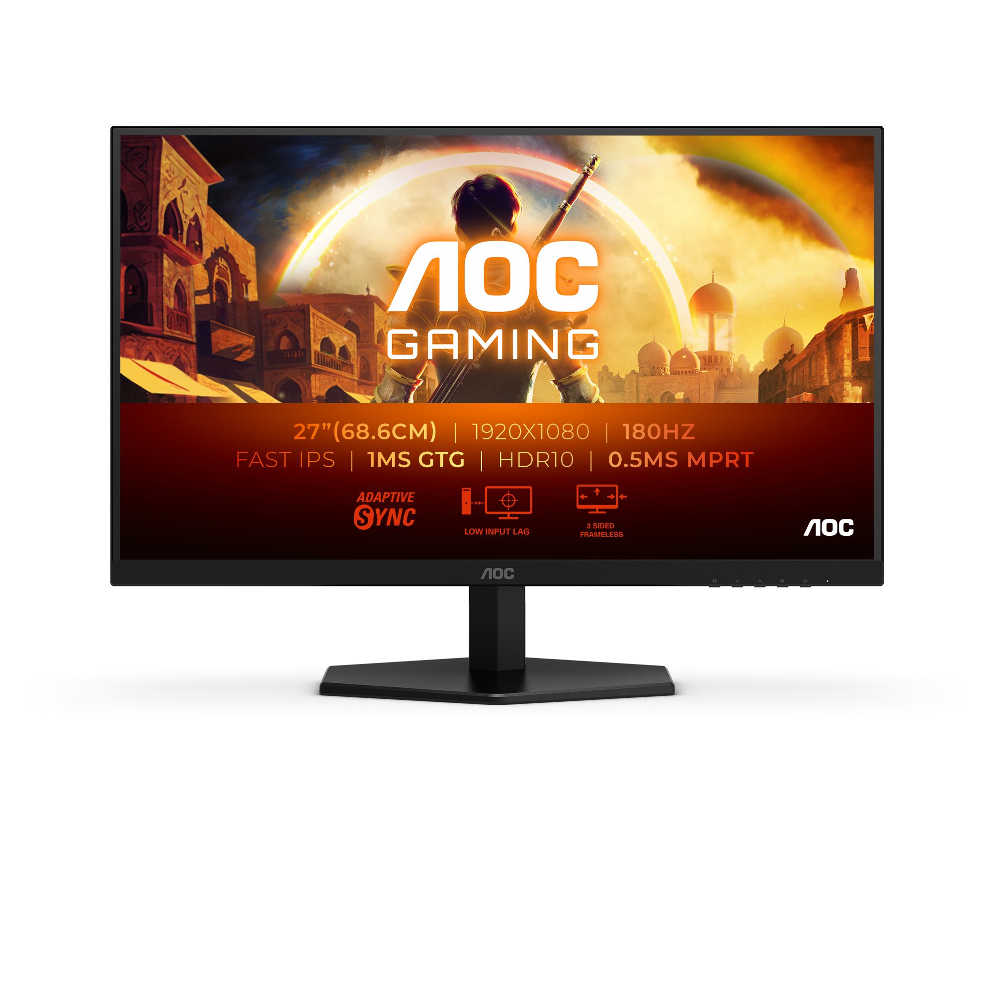 Aoc g4 27g42e monitor pc 68,6 cm (27") 1920 x 1080 pixel full hd lcd nero