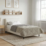 Duvet Invernale Trapuntato Grigio chiaro 155 x 200 cm