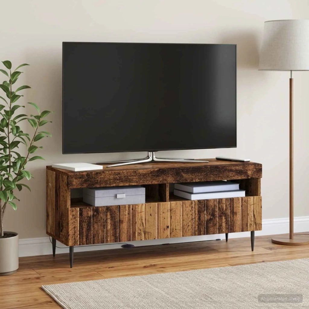 Mobile TV LED Legno antico Legno ingegnerizzato 896553
