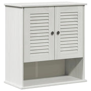 Mobiletto da bagno moderno da parete con pratico spazio di archiviazione 67,5 x 34 x 71,5 cm pino bianco massiccio 02_0057918