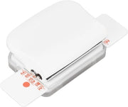 Macchina per Legatura Mini Professionale - 6 Fori - Alta Precisione - Punta Metallica - Adatta per A4/B5/A5 - Per 5 Fogli di Carta - Macchina per Legatura di Libri