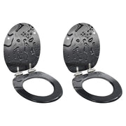 Set di due sedili per WC sedile per WC bagno casa interno MDF coperchio a chiusura ammortizzata bordo antigoccia 02_0002969
