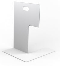 fermalibro in metallo col. bianco cod:ferx.40396