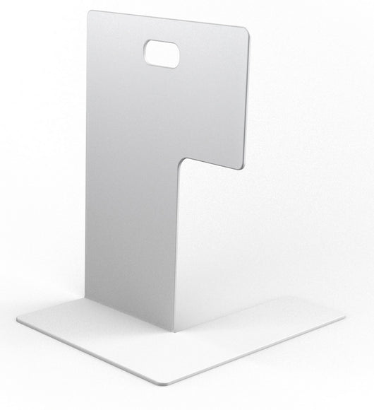 fermalibro in metallo col. bianco cod:ferx.40396