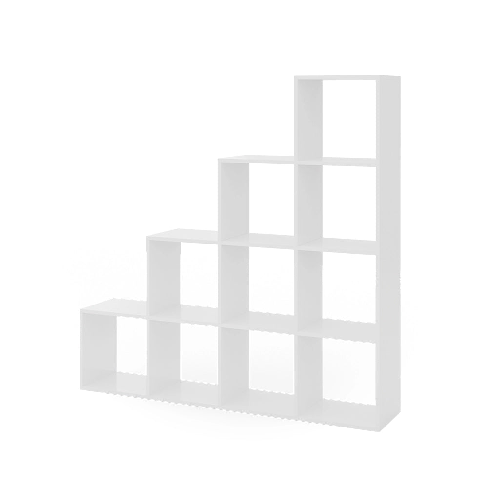 Vicco Scaffale per scale Bianco 142.5 x 140 cm